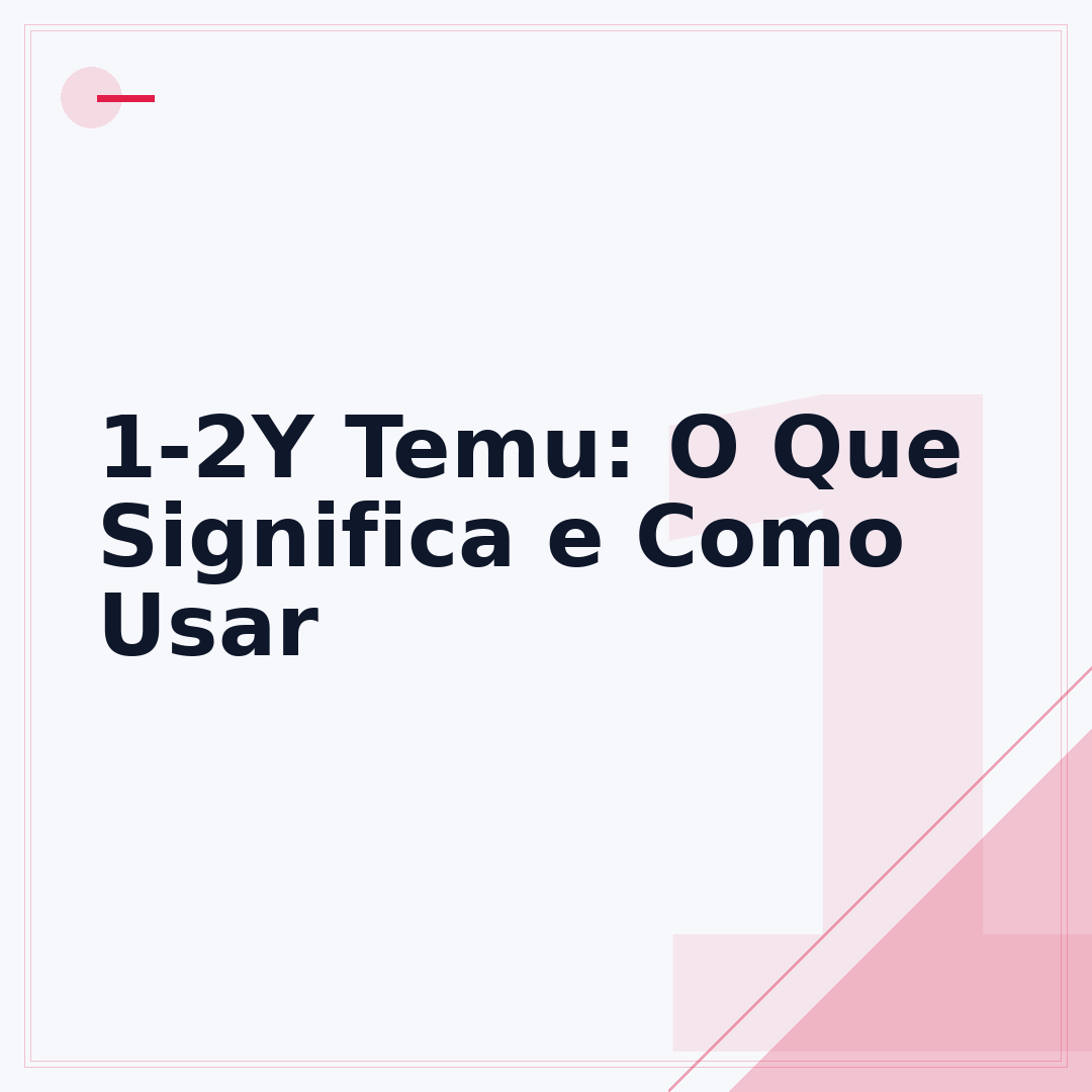 1-2Y Temu: O Que Significa e Como Usar