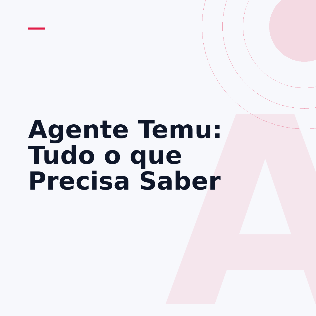 Agente Temu: Tudo o que Precisa Saber