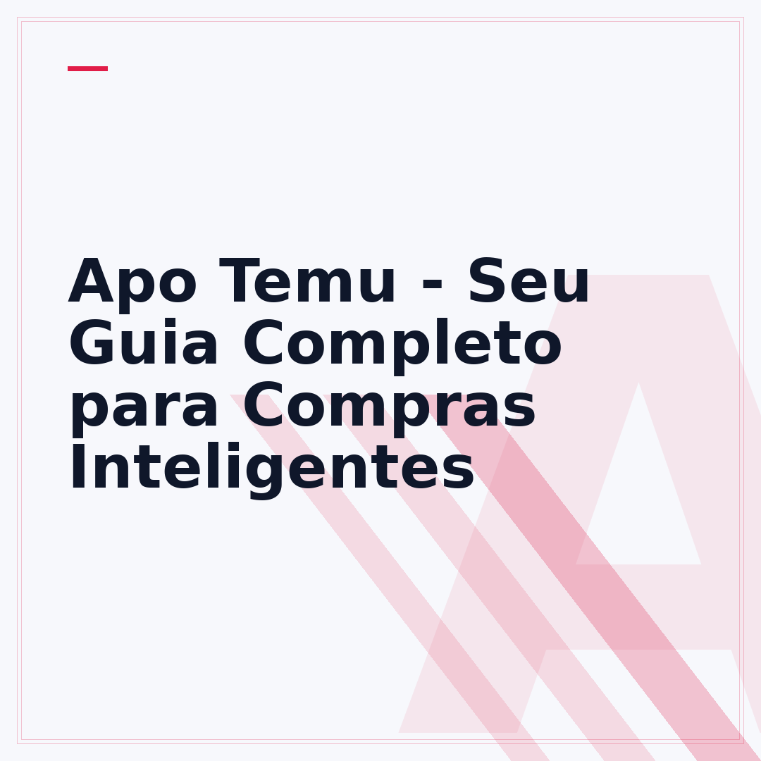 Apo Temu - Seu Guia Completo para Compras Inteligentes