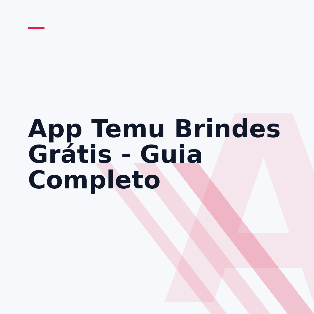 App Temu Brindes Grátis - Guia Completo