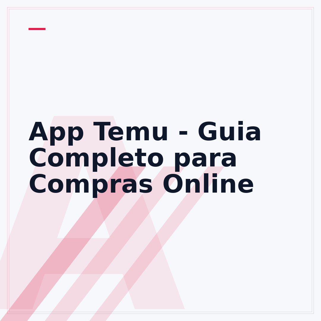 App Temu - Guia Completo para Compras Online