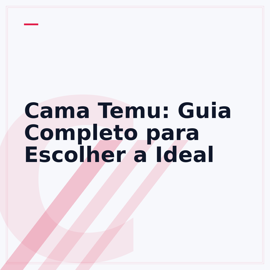 Cama Temu: Guia Completo para Escolher a Ideal