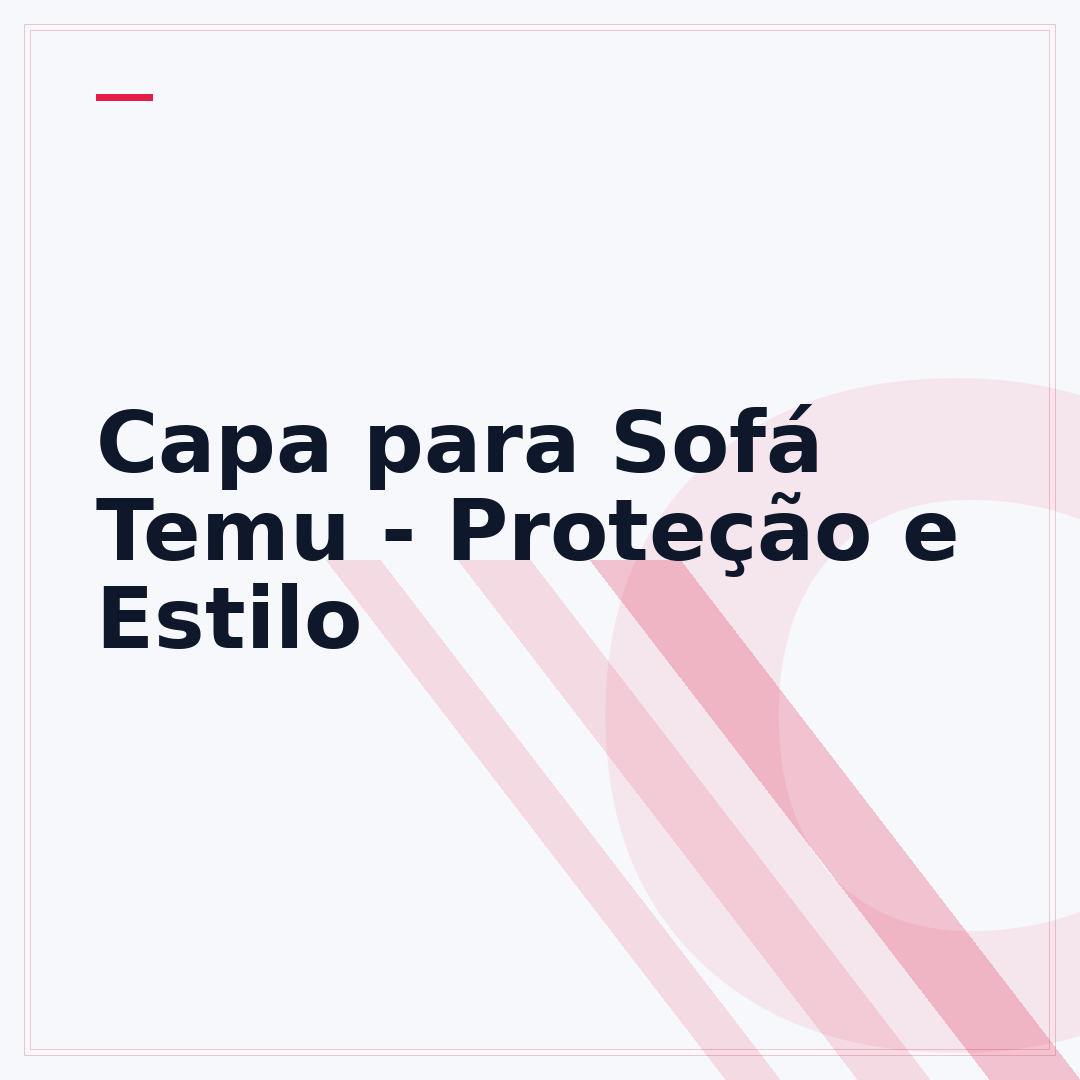 Capa para Sofá Temu - Proteção e Estilo