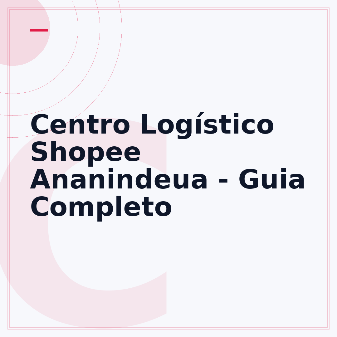 Centro Logístico Shopee Ananindeua - Guia Completo