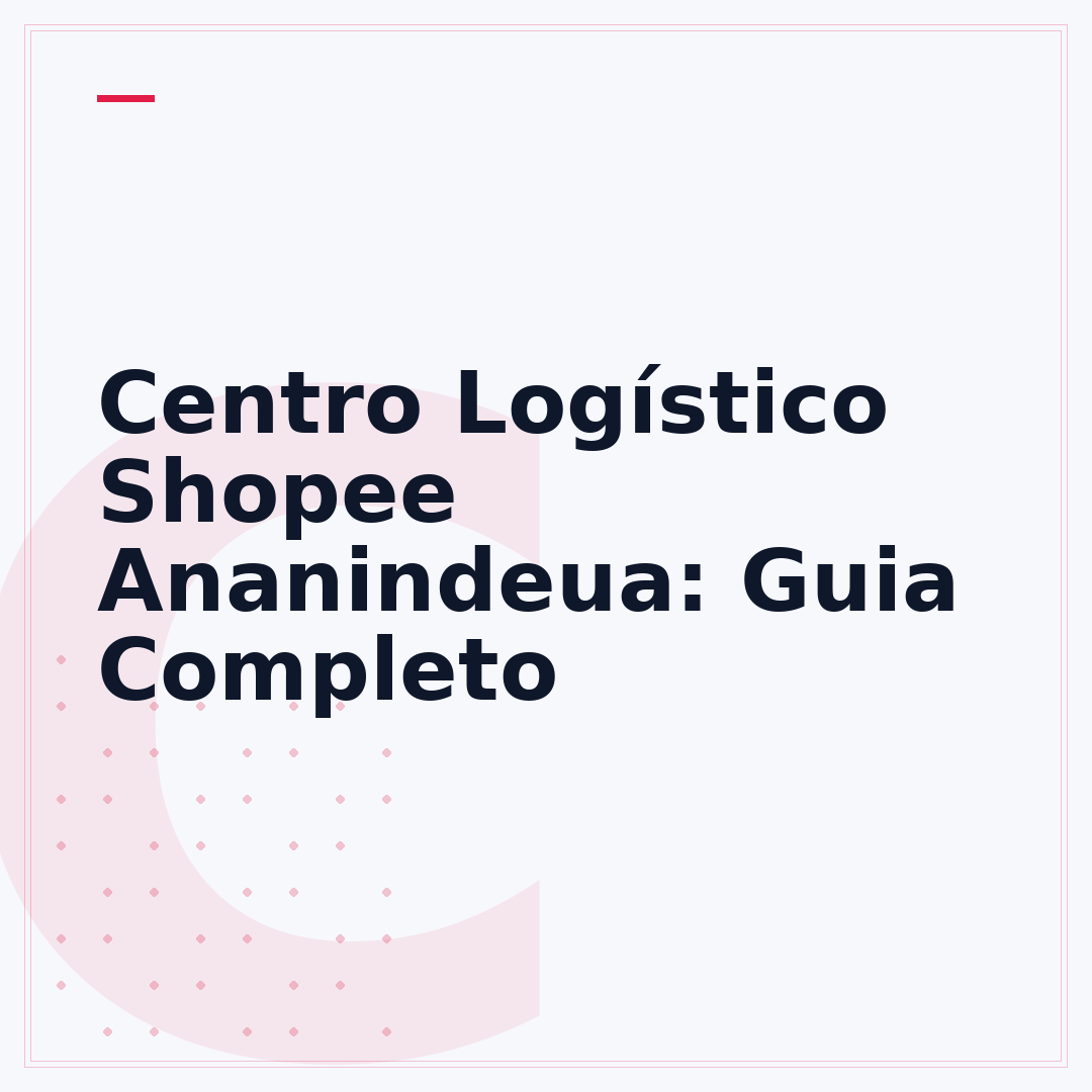 Centro Logístico Shopee Ananindeua: Guia Completo