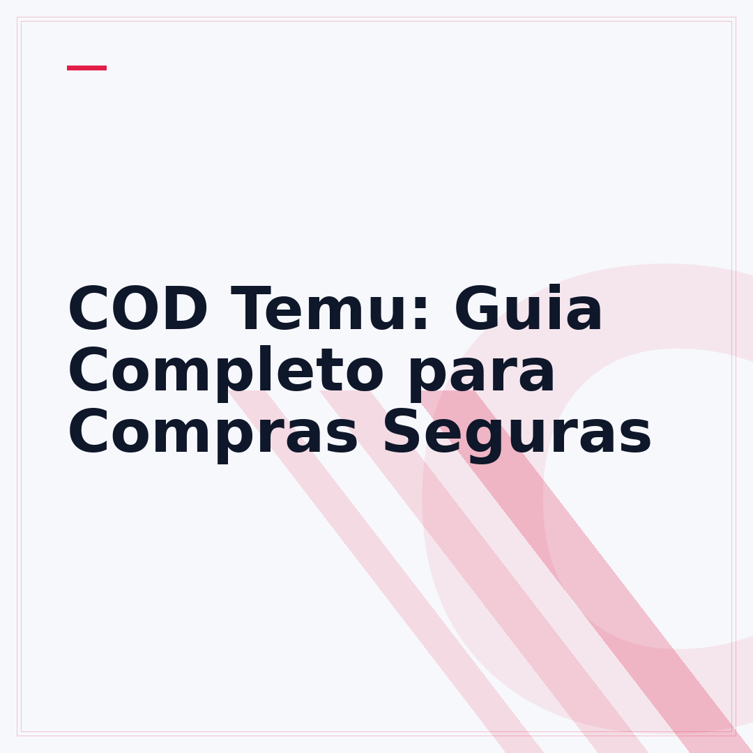 COD Temu: Guia Completo para Compras Seguras