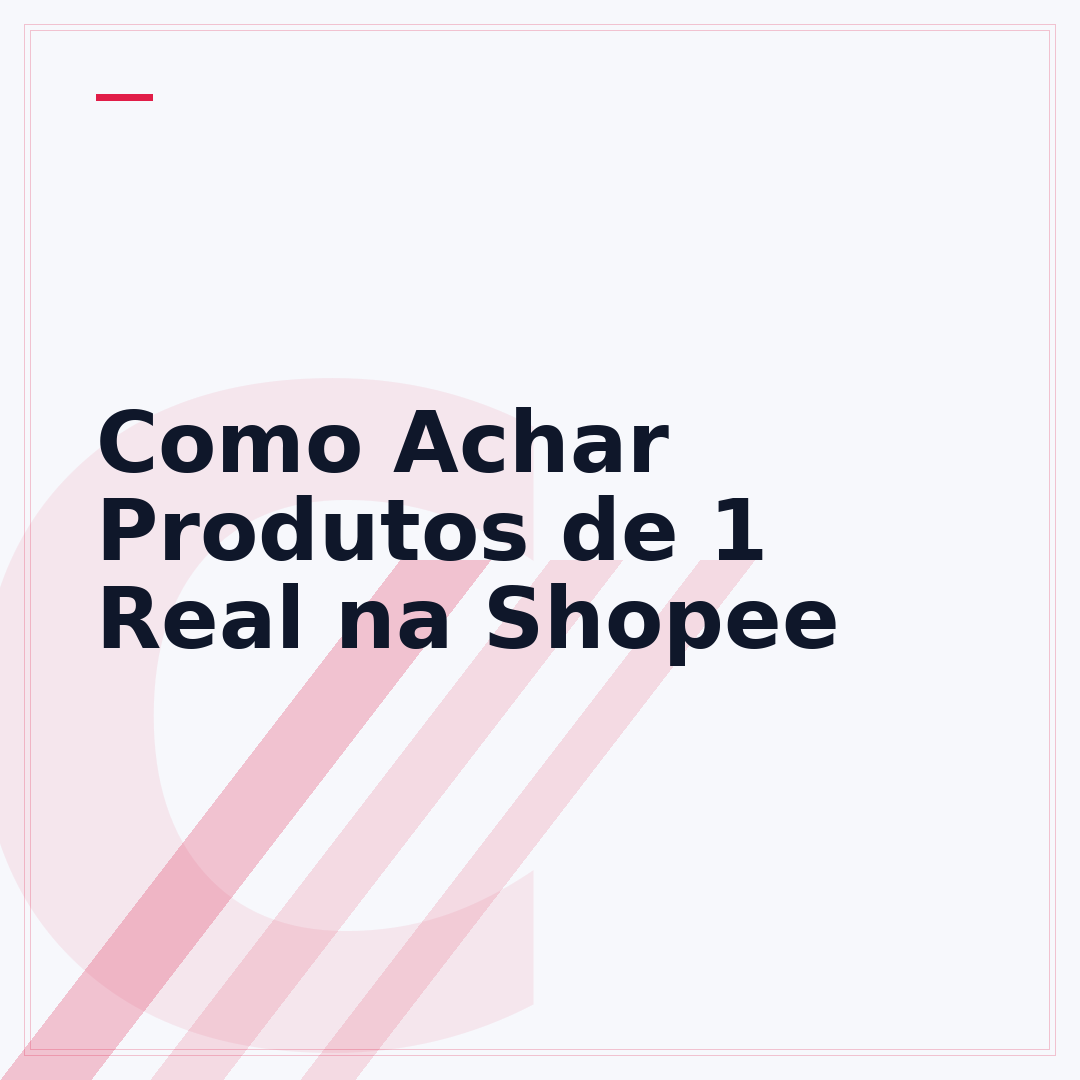 Como Achar Produtos de 1 Real na Shopee