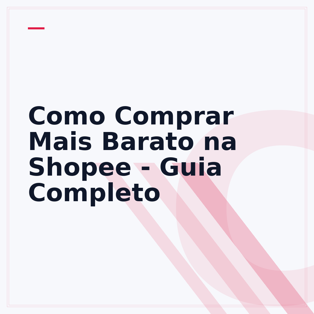 Como Comprar Mais Barato na Shopee - Guia Completo