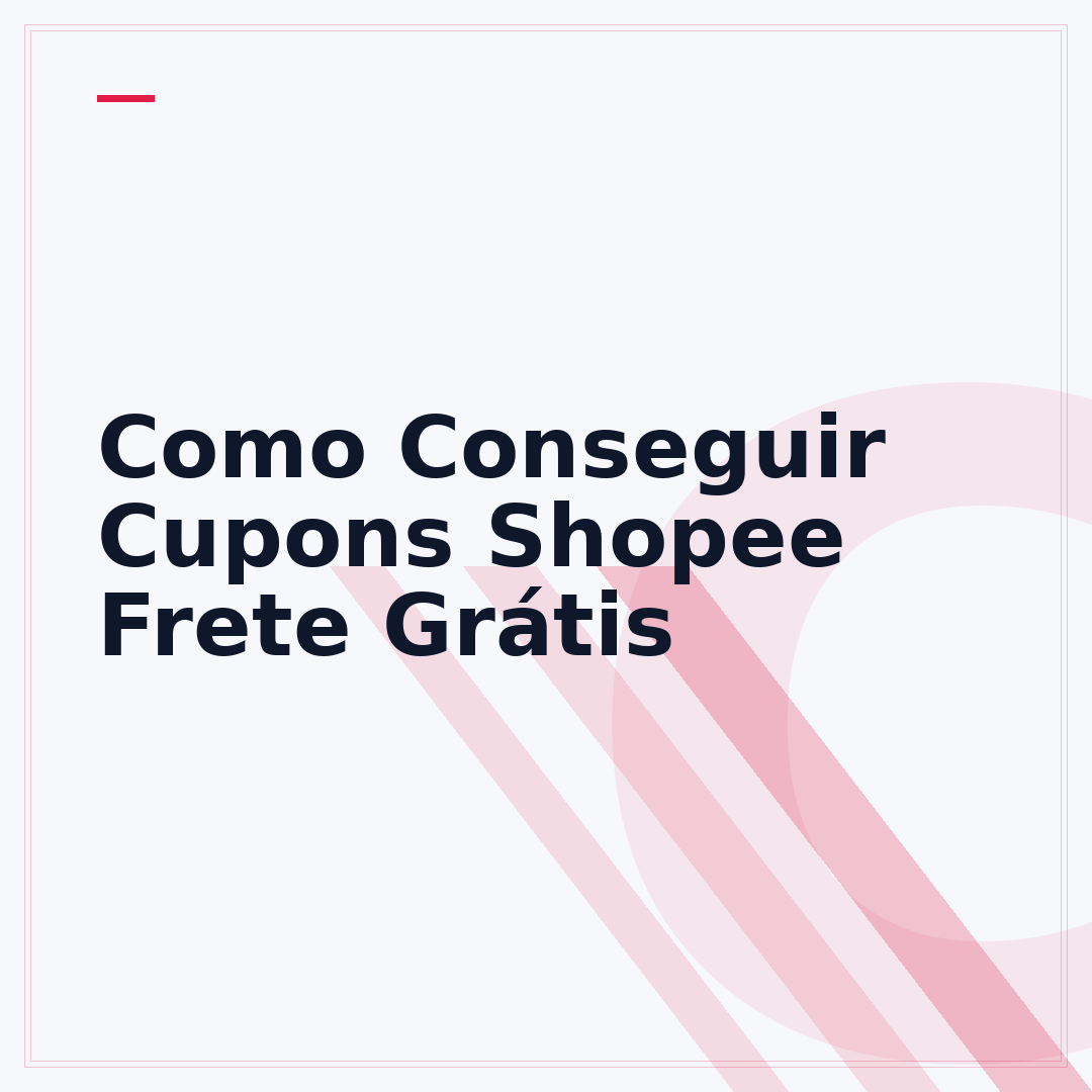 Como Conseguir Cupons Shopee Frete Grátis