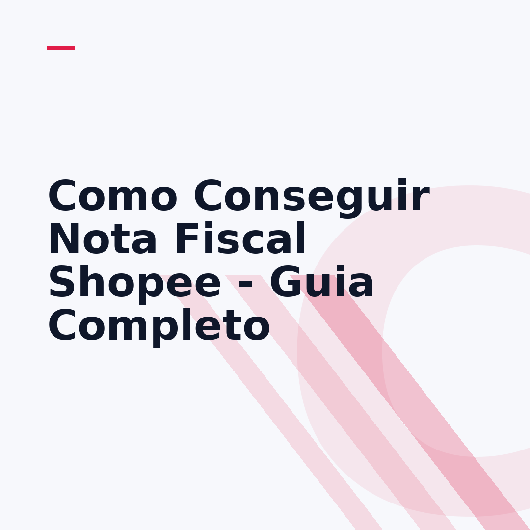 Como Conseguir Nota Fiscal Shopee - Guia Completo