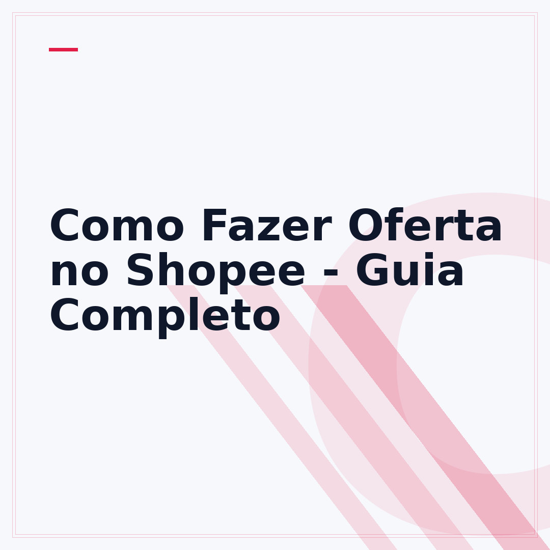 Como Fazer Oferta no Shopee - Guia Completo
