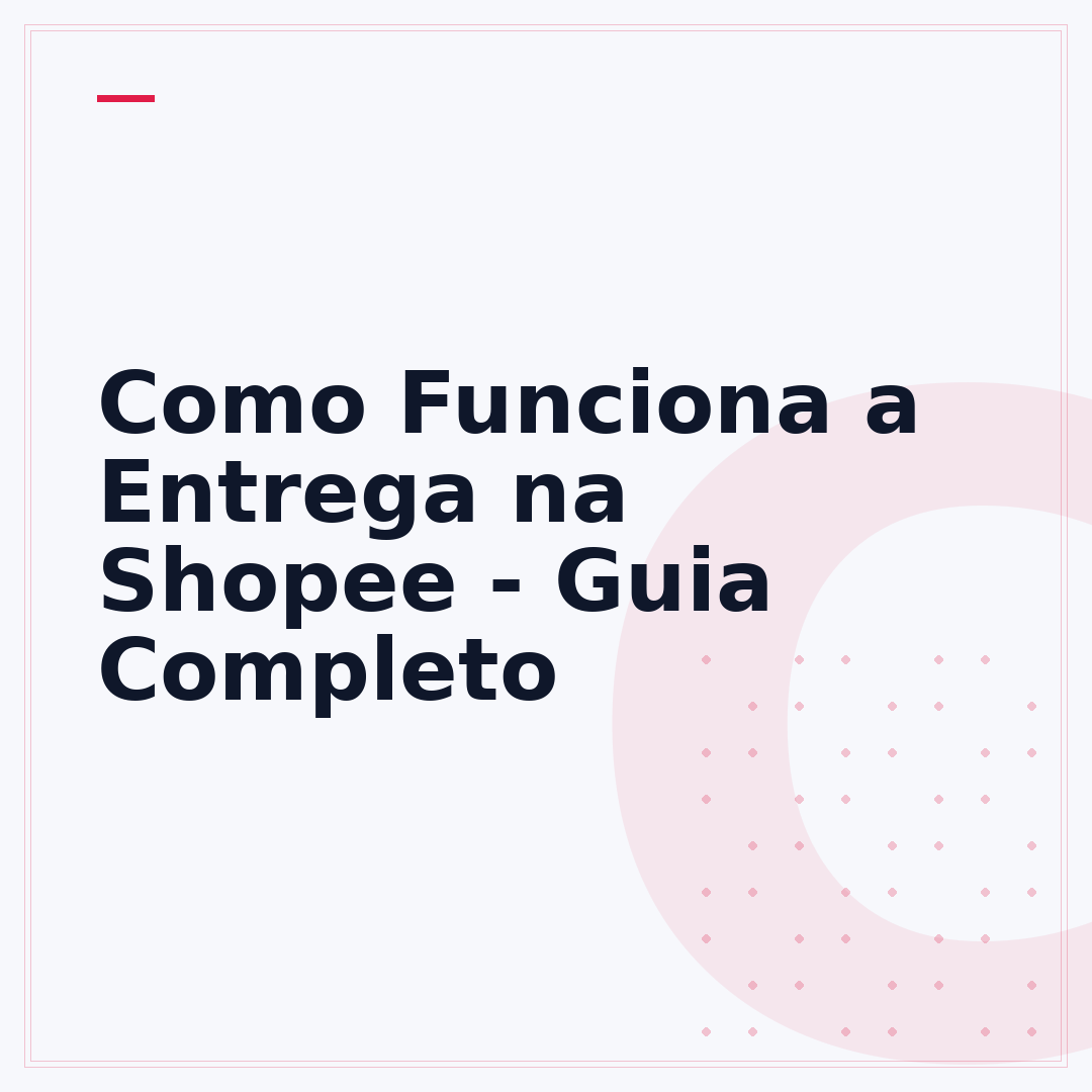 Como Funciona a Entrega na Shopee - Guia Completo