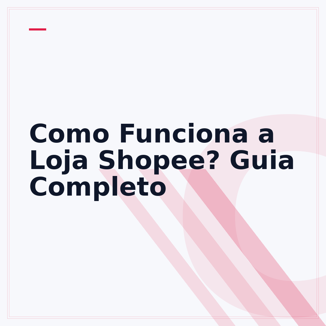 Como Funciona a Loja Shopee? Guia Completo