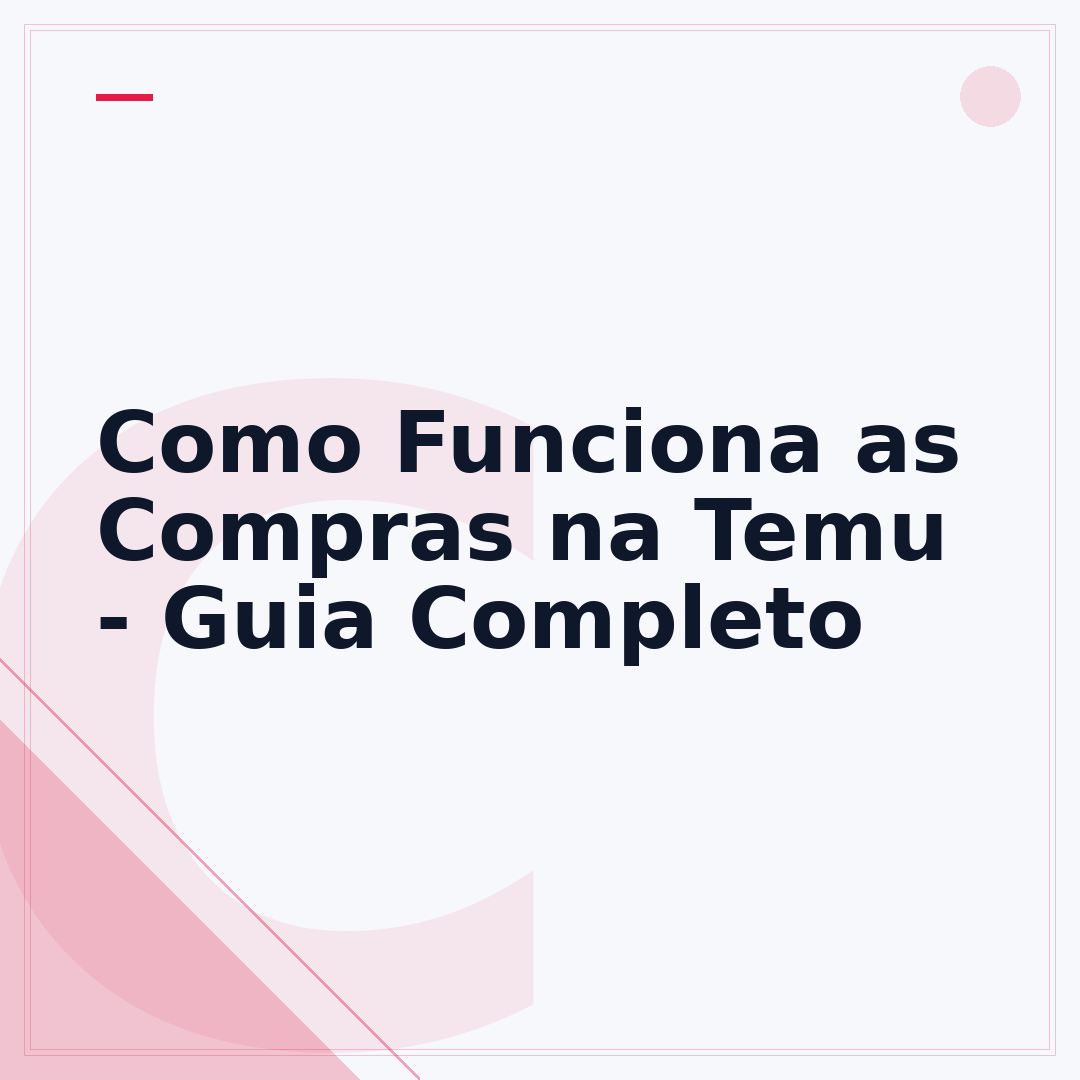 Como Funciona as Compras na Temu - Guia Completo