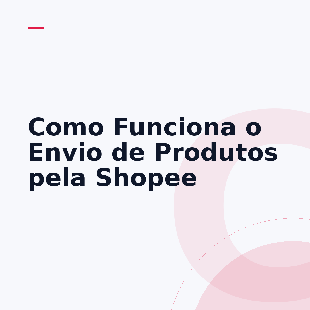 Como Funciona o Envio de Produtos pela Shopee