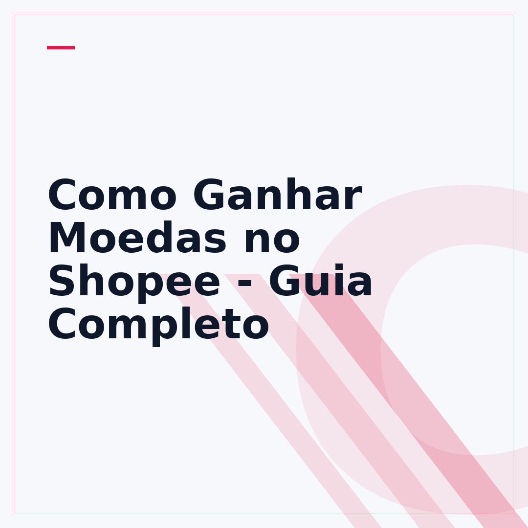 Como Ganhar Moedas no Shopee - Guia Completo