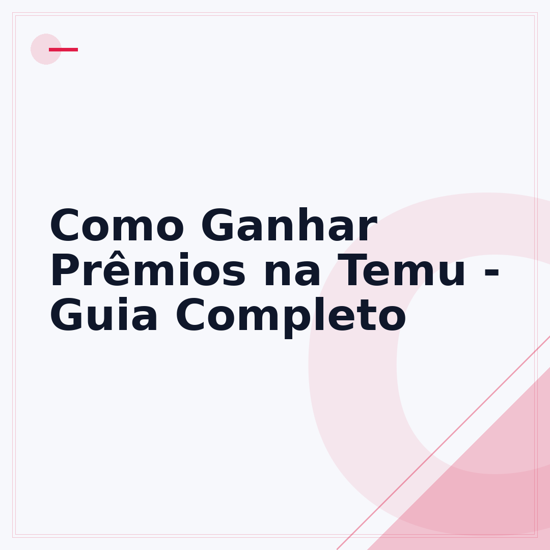 Como Ganhar Prêmios na Temu - Guia Completo