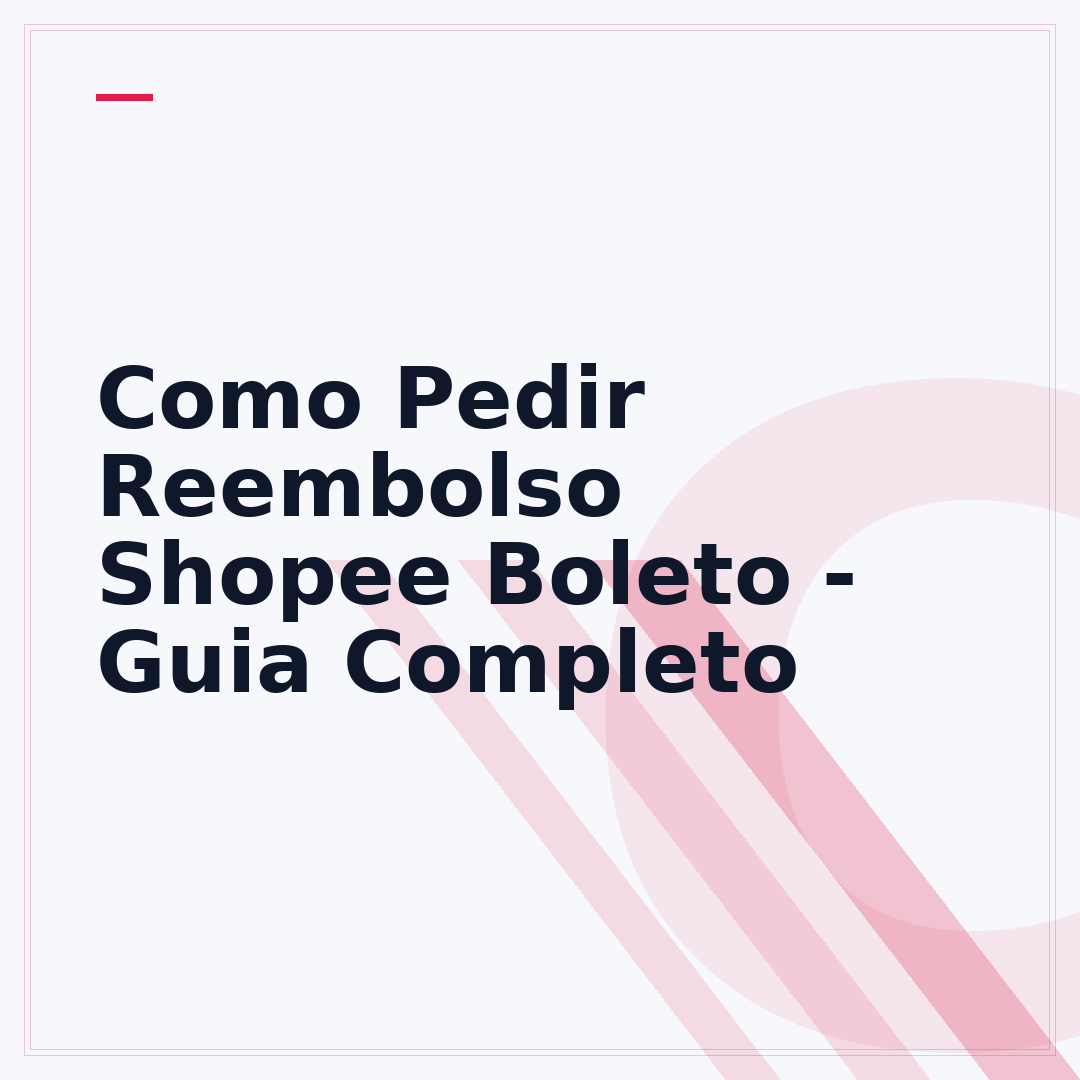 Como Pedir Reembolso Shopee Boleto - Guia Completo