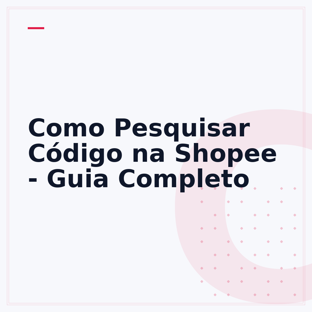 Como Pesquisar Código na Shopee - Guia Completo