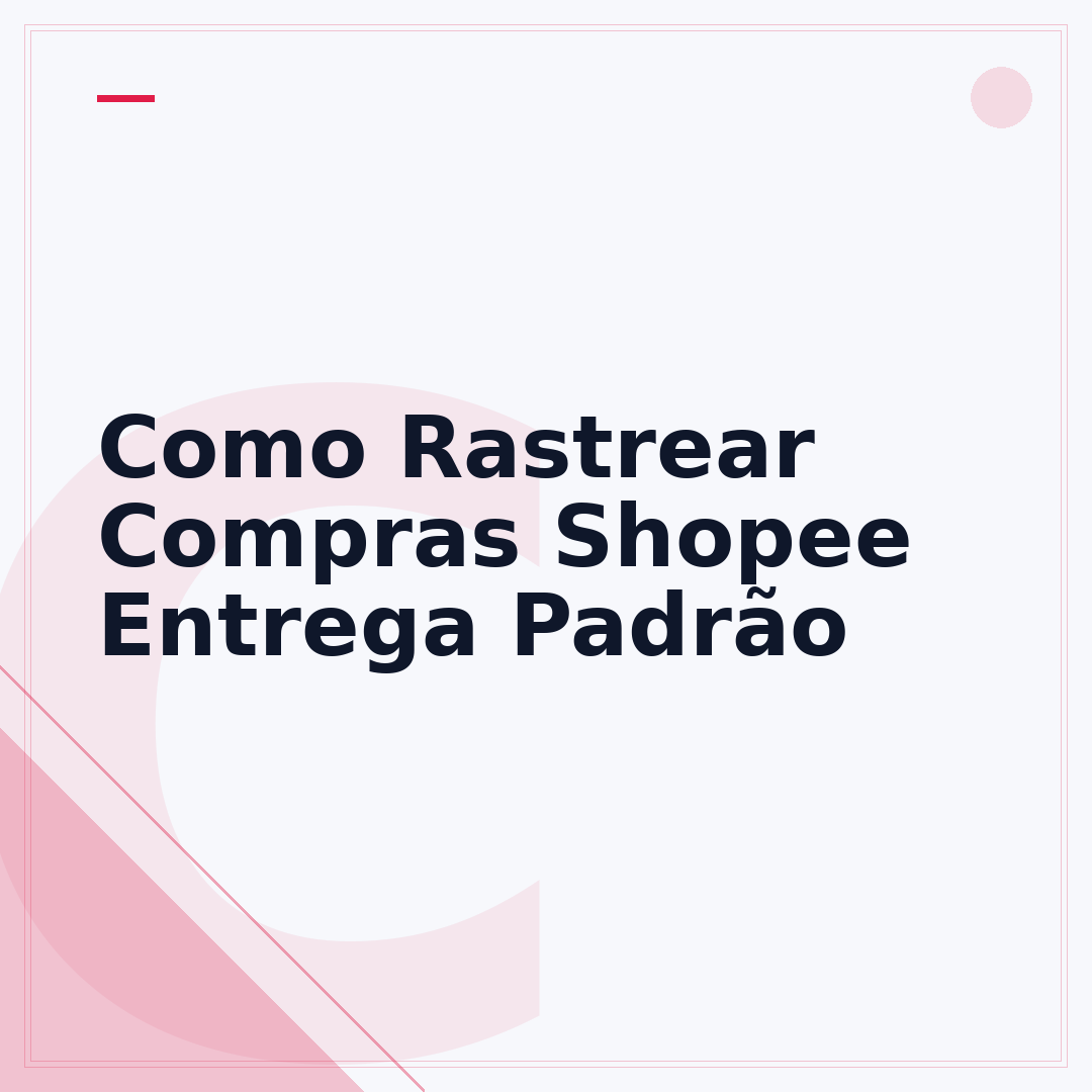 Como Rastrear Compras Shopee Entrega Padrão