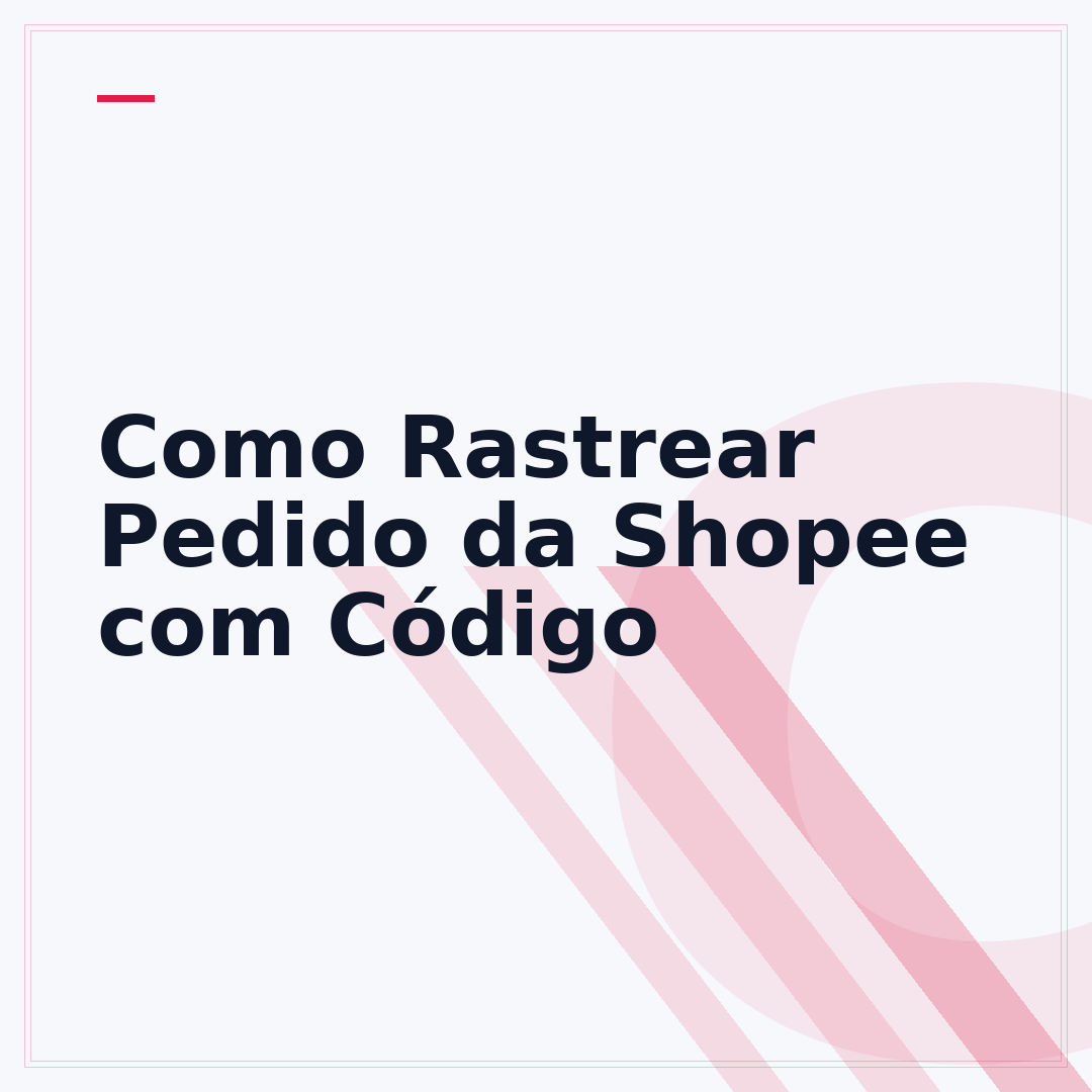 Como Rastrear Pedido da Shopee com Código
