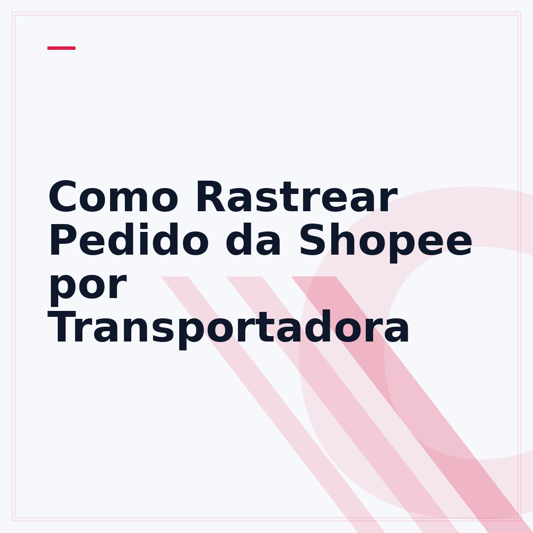 Como Rastrear Pedido da Shopee por Transportadora