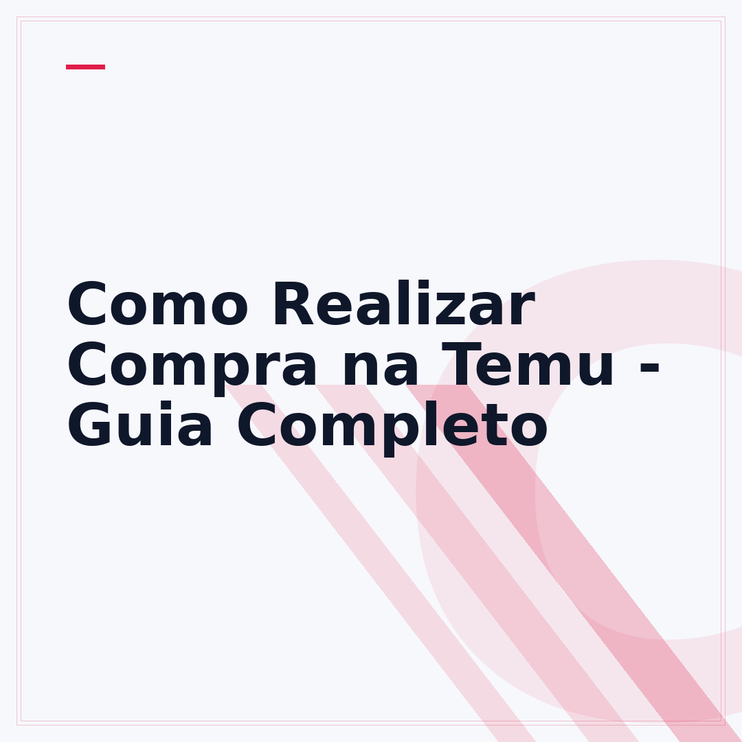 Como Realizar Compra na Temu - Guia Completo