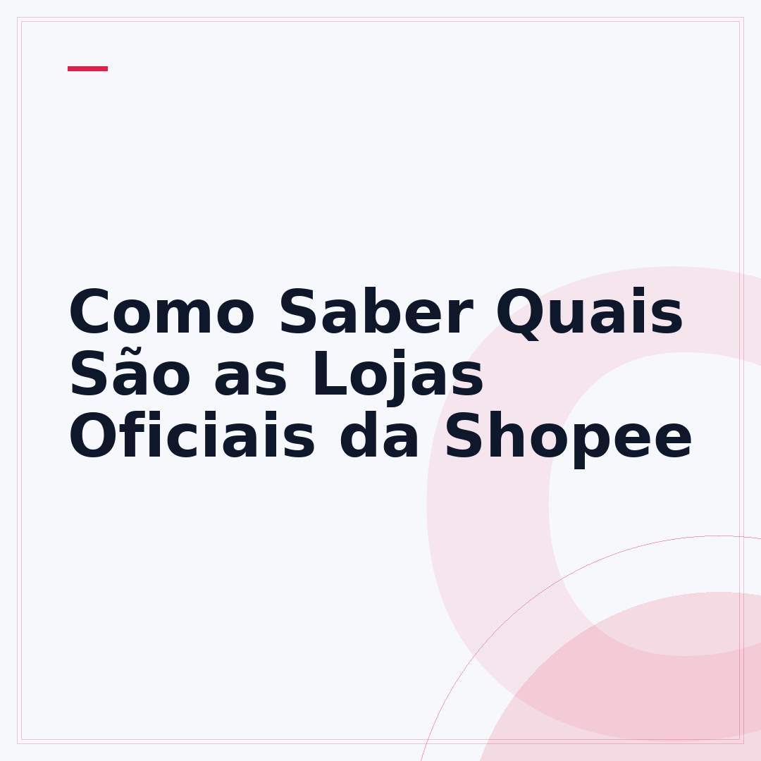 Como Saber Quais São as Lojas Oficiais da Shopee