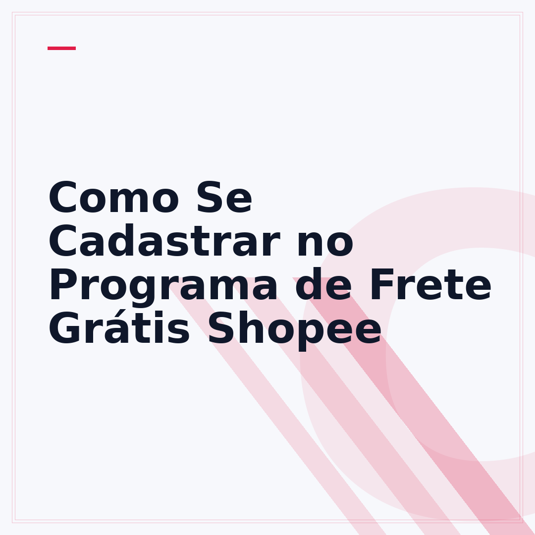 Como Se Cadastrar no Programa de Frete Grátis Shopee