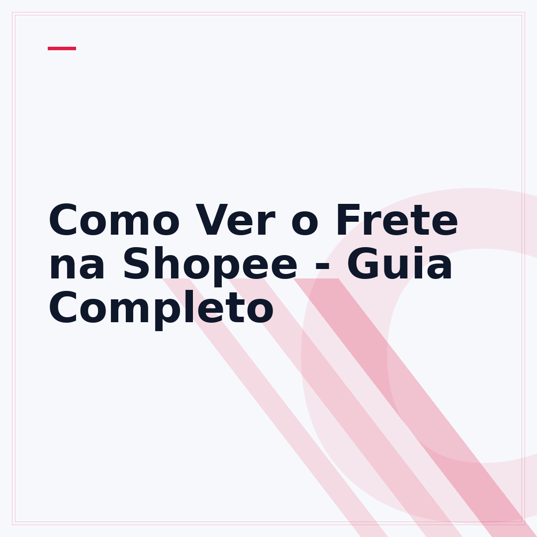 Como Ver o Frete na Shopee - Guia Completo