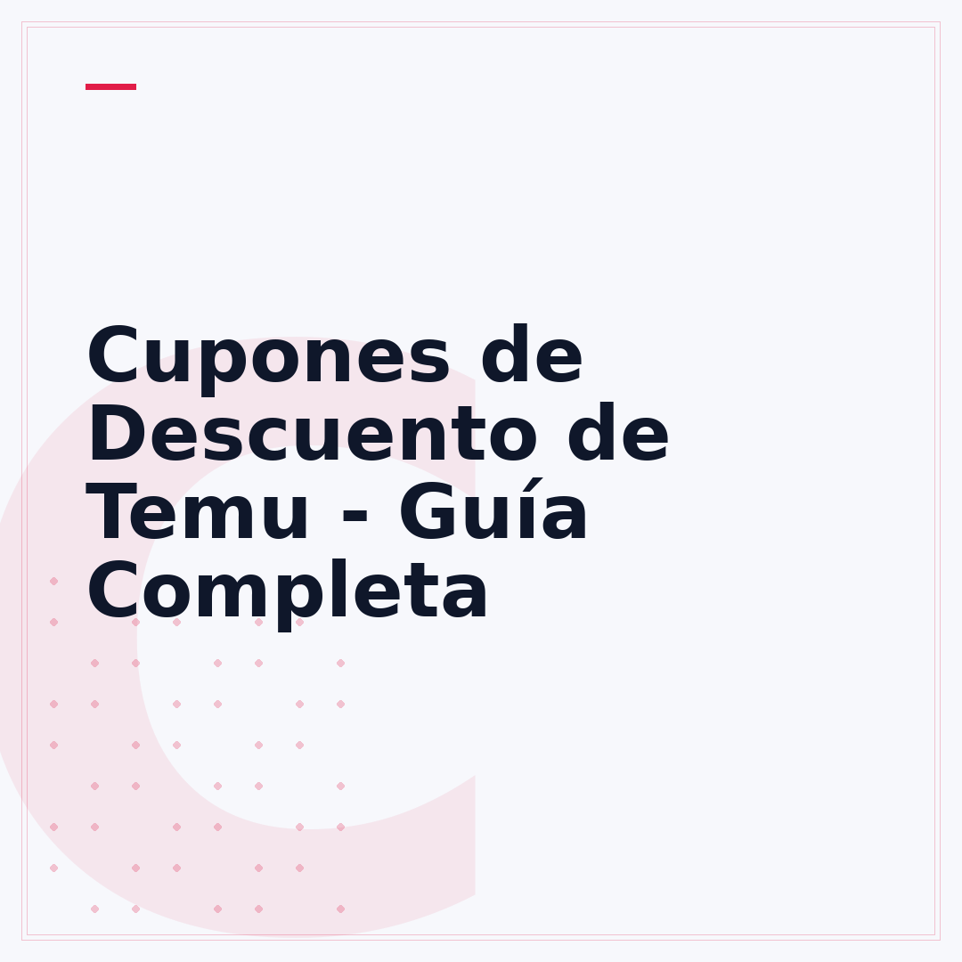 Cupones de Descuento de Temu - Guía Completa