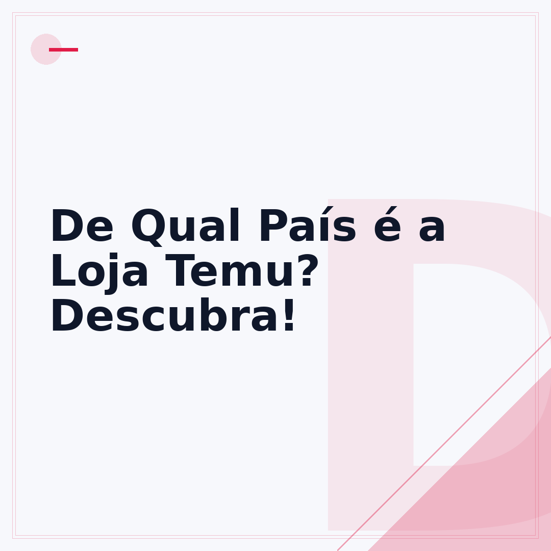 De Qual País é a Loja Temu? Descubra!