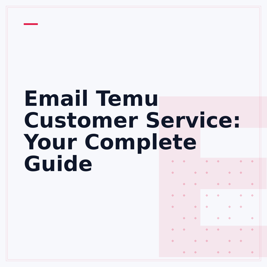 Email Temu Customer Service: Your Complete Guide