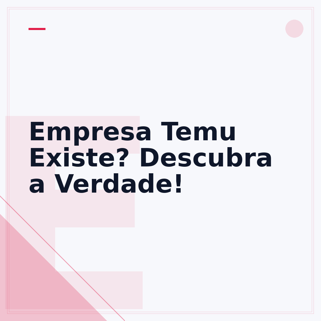 Empresa Temu Existe? Descubra a Verdade!