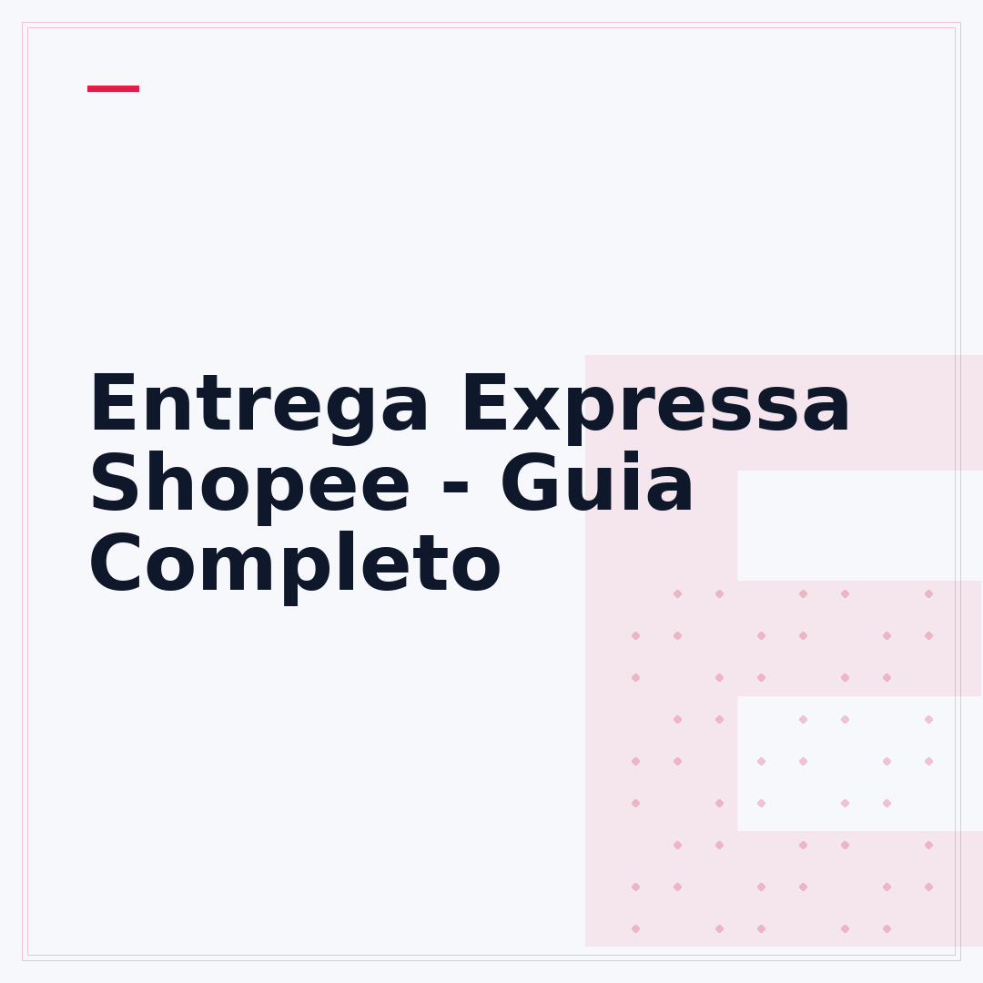Entrega Expressa Shopee - Guia Completo