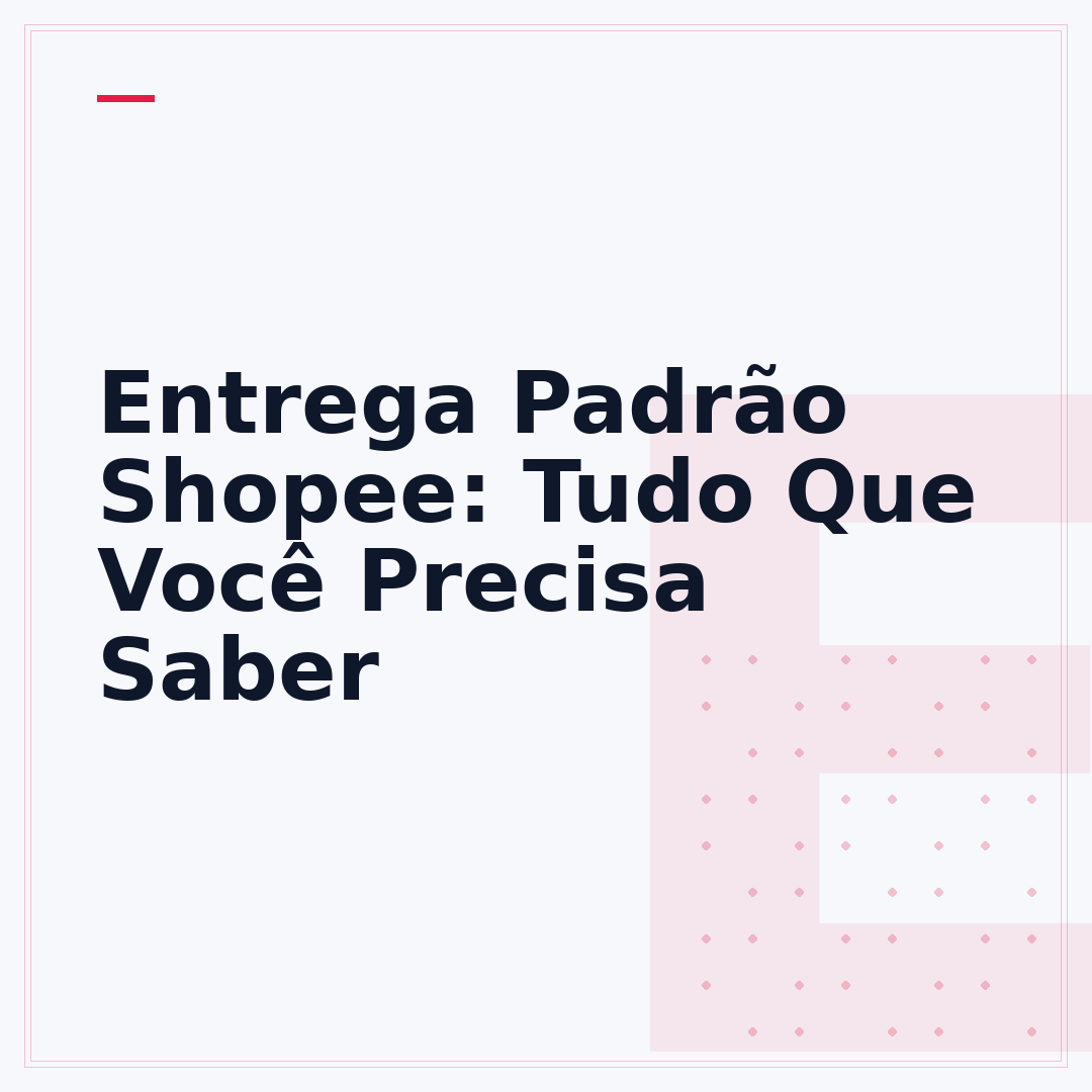 Entrega Padrão Shopee: Tudo Que Você Precisa Saber