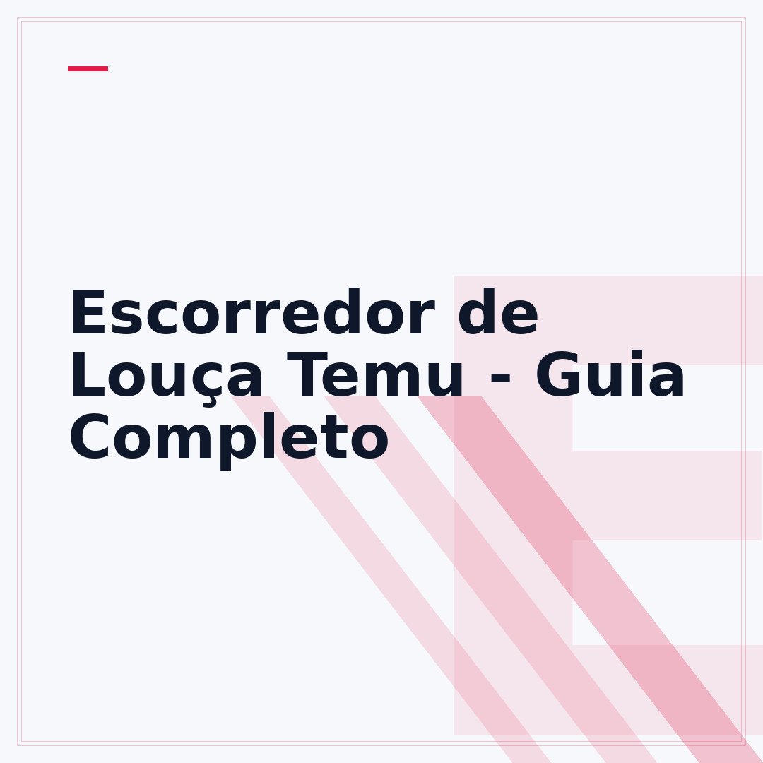 Escorredor de Louça Temu - Guia Completo
