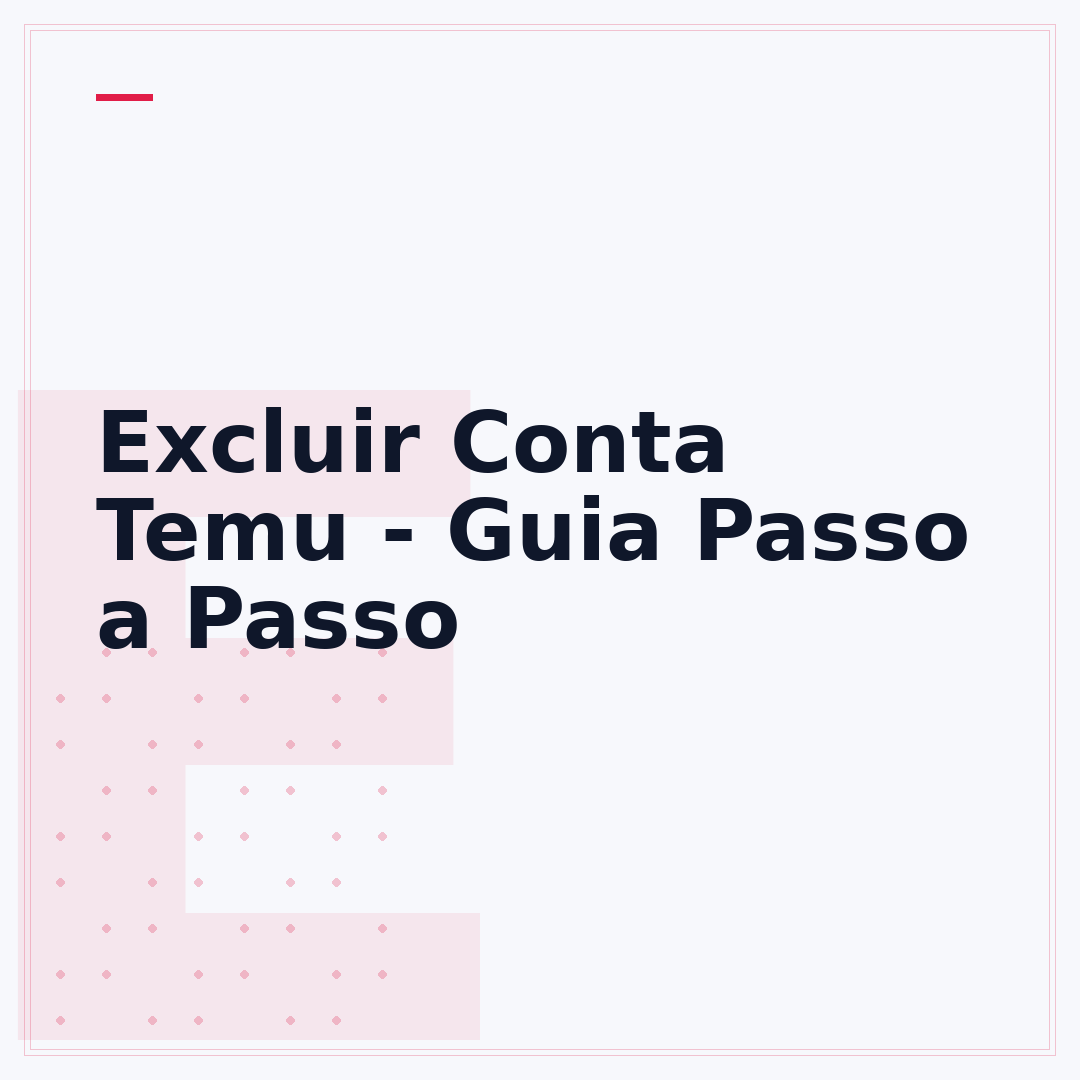 Excluir Conta Temu - Guia Passo a Passo