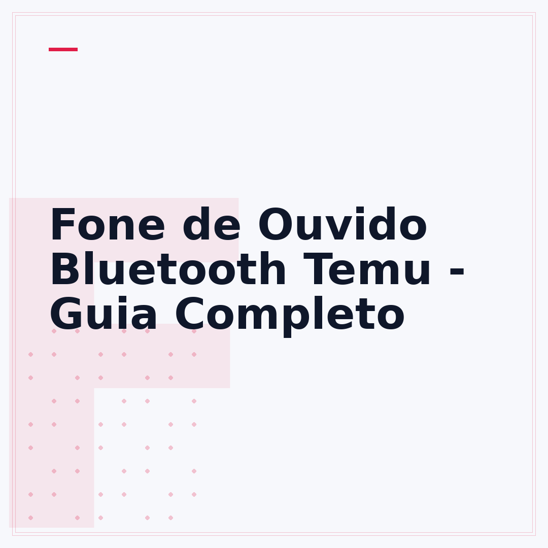 Fone de Ouvido Bluetooth Temu - Guia Completo