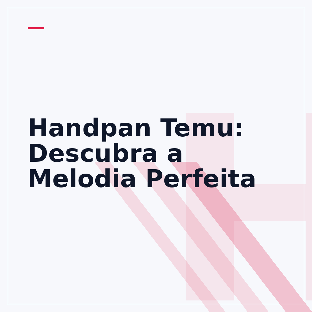 Handpan Temu: Descubra a Melodia Perfeita