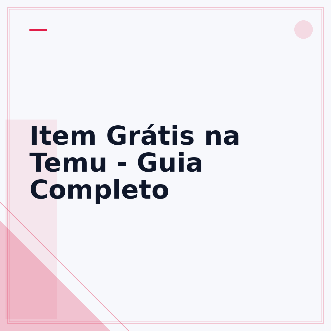 Item Grátis na Temu - Guia Completo