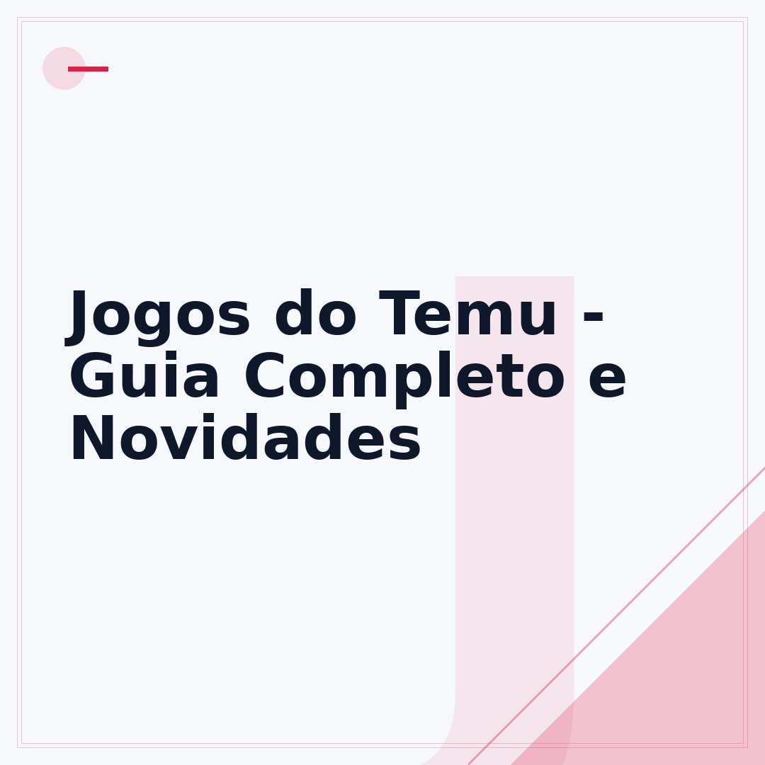 Jogos do Temu - Guia Completo e Novidades