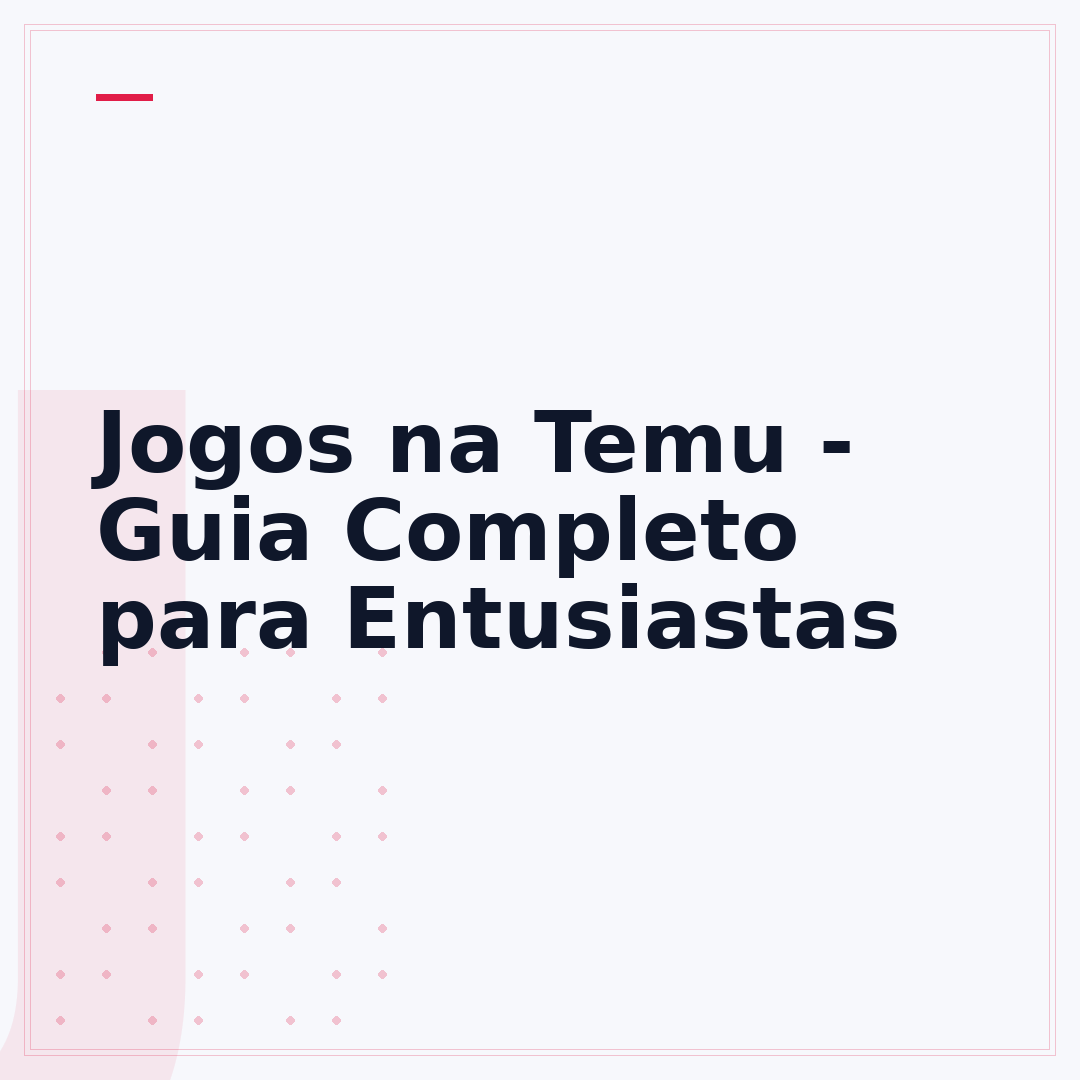 Jogos na Temu - Guia Completo para Entusiastas