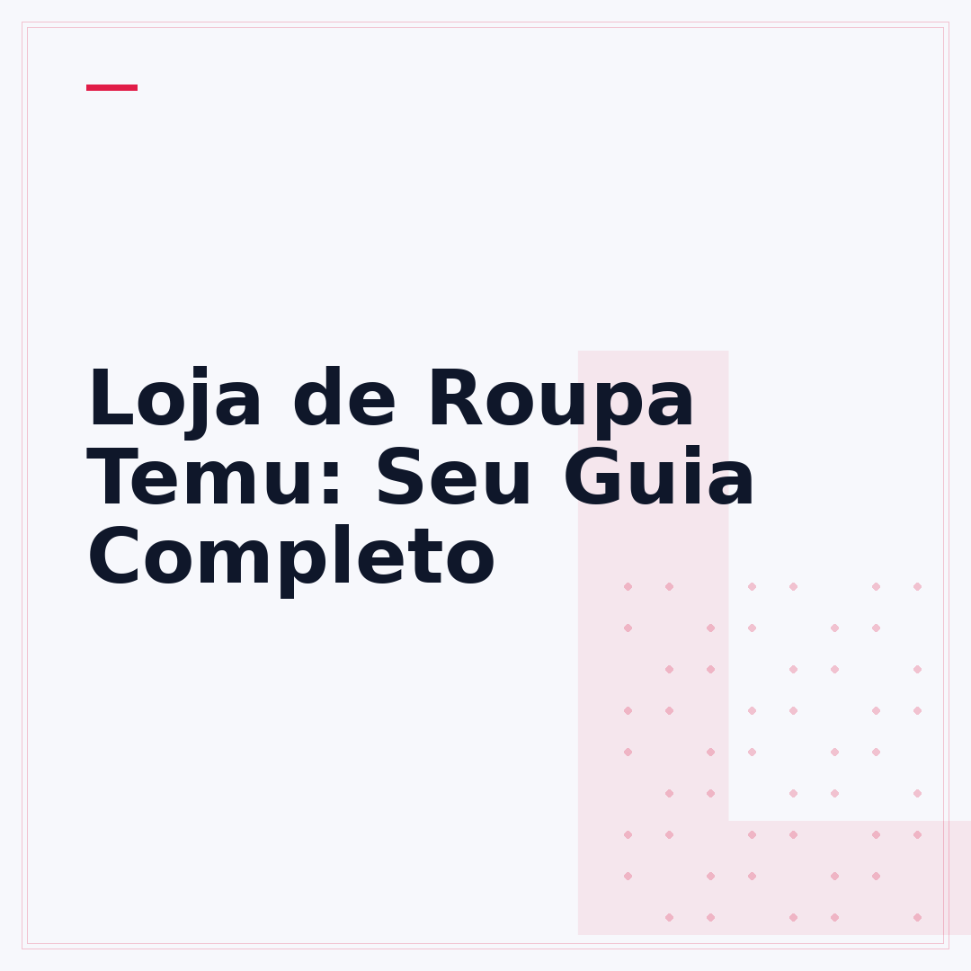 Loja de Roupa Temu: Seu Guia Completo