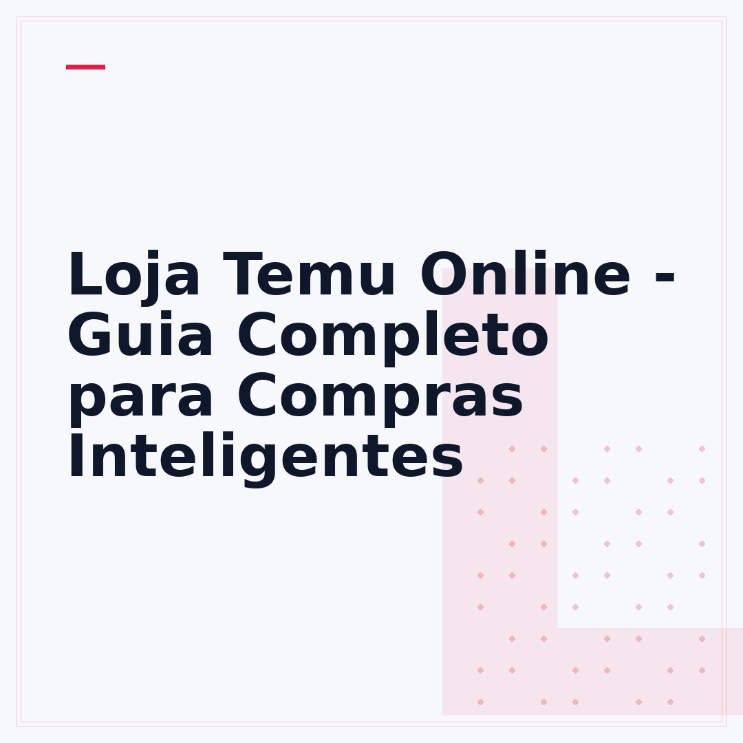 Loja Temu Online - Guia Completo para Compras Inteligentes