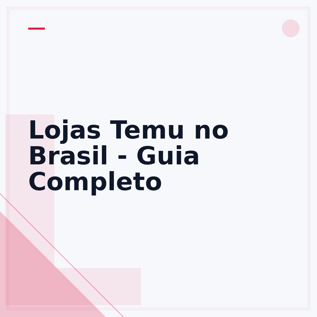 Lojas Temu no Brasil - Guia Completo