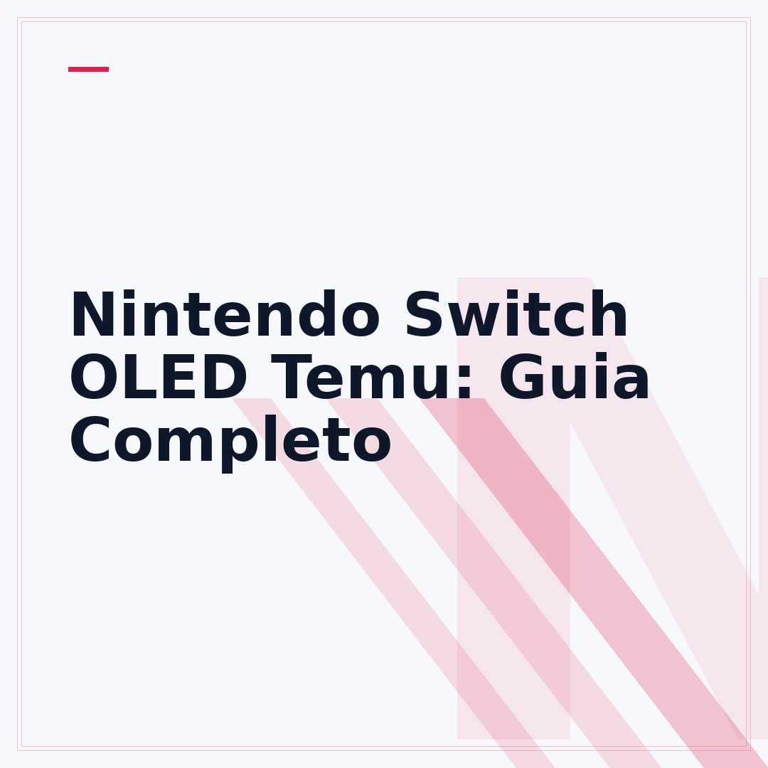 Nintendo Switch OLED Temu: Guia Completo