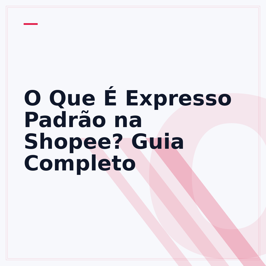 O Que É Expresso Padrão na Shopee? Guia Completo
