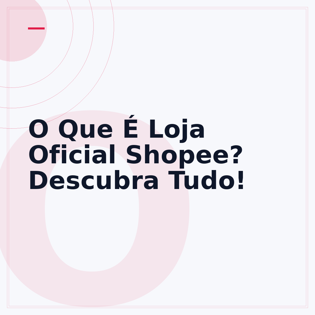 O Que É Loja Oficial Shopee? Descubra Tudo!