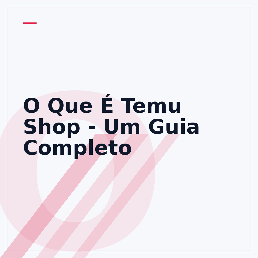 O Que É Temu Shop - Um Guia Completo
